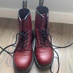 Dr Martens 1460 WOMENS SMOOTH LEATHER LACE UP BOOTS